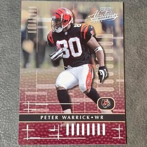 2001 Absolute Memorabilia #21 Peter Warrick Football Card